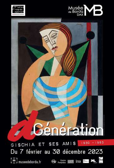 Exposition "D-Génération : Gischia et ses amis, 1930-1963" © ADAGP Paris, Cl. A. Gilbert - Musée de Borda, Archives Ville de Paris