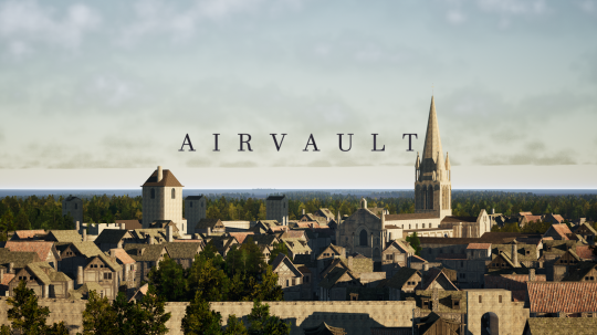 Airvault en 1437 ©Mairie d'Airvault