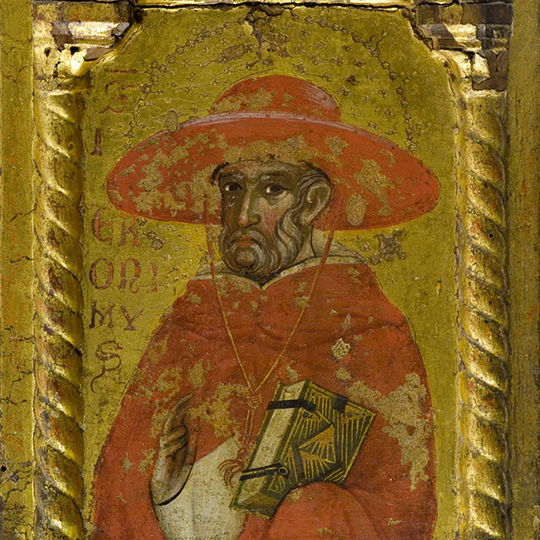Saint Jérôme (détail)