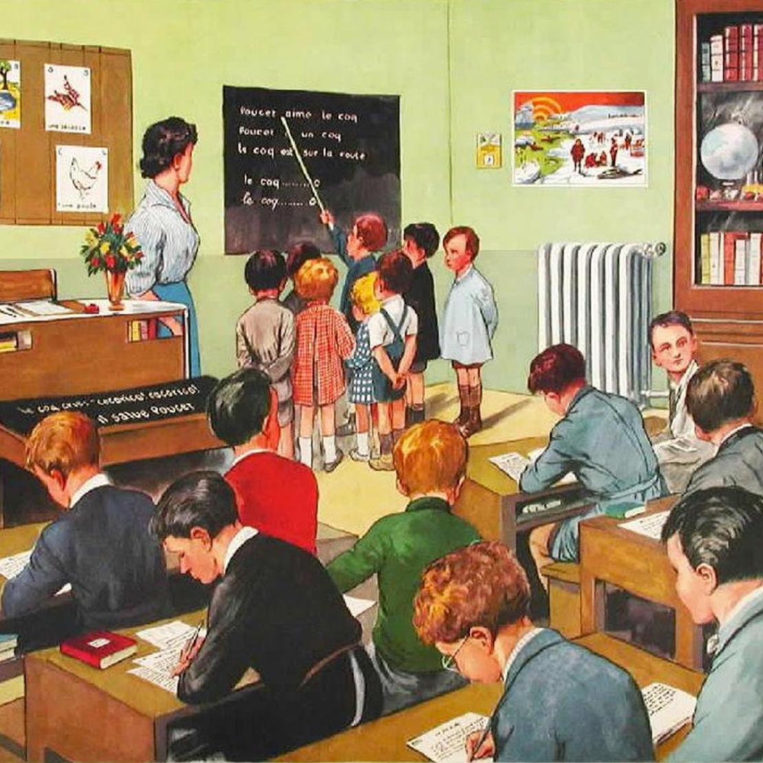 Planche éducative Rossignol