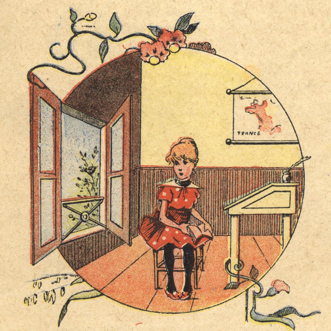 L'œuf à surprise de Maurice Radiguet (détail)