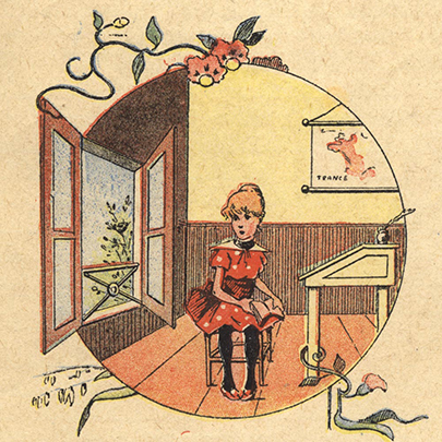 L'œuf à surprise de Maurice Radiguet (détail)