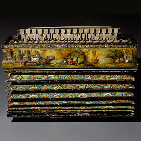 Accordéon bisonore de type Kanéguissert n° d’inv. : PA.2015.0.7