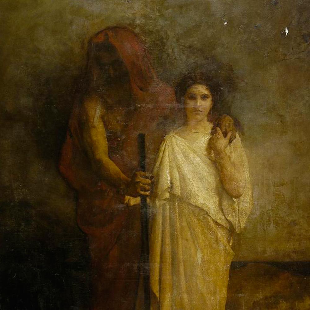 Antigone conduisant Oedipe aveugle