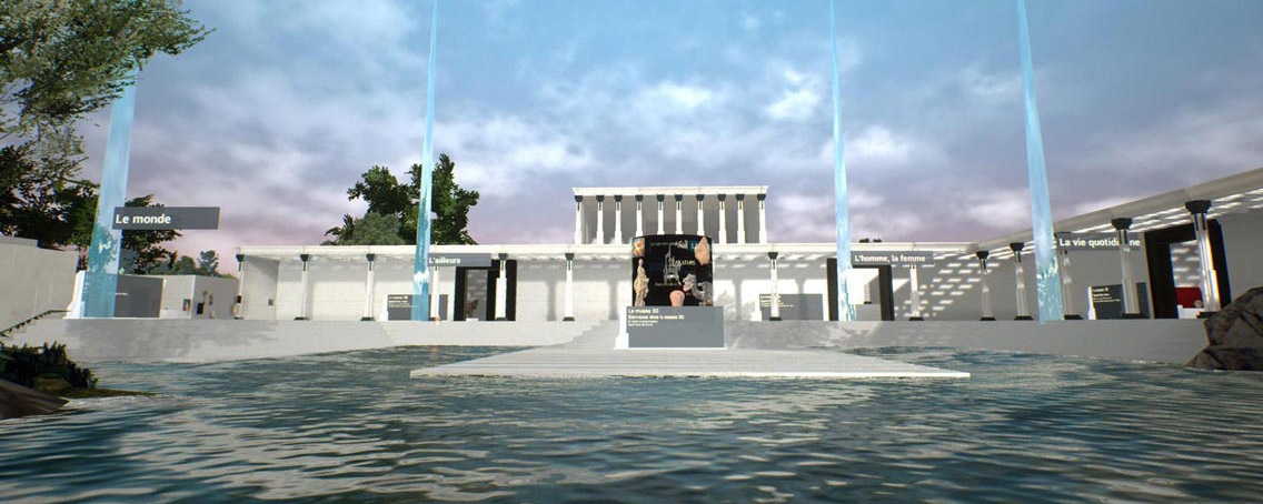 L'entrée du Musée 3D