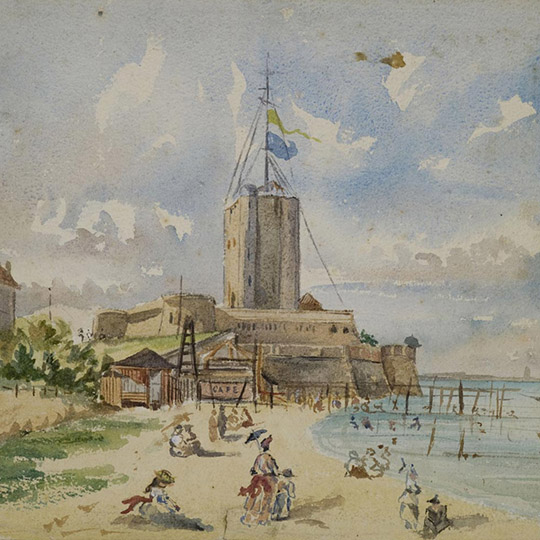 Fouras, le sémaphore. Arthur Gué