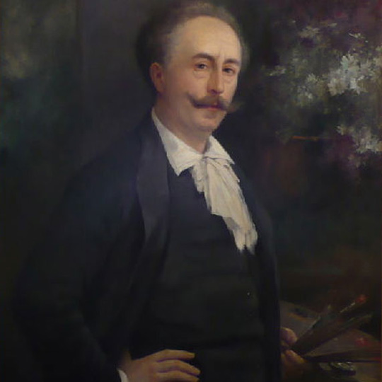 Autoportait de Furcy de Lavault (coll. Musées de Saintes)