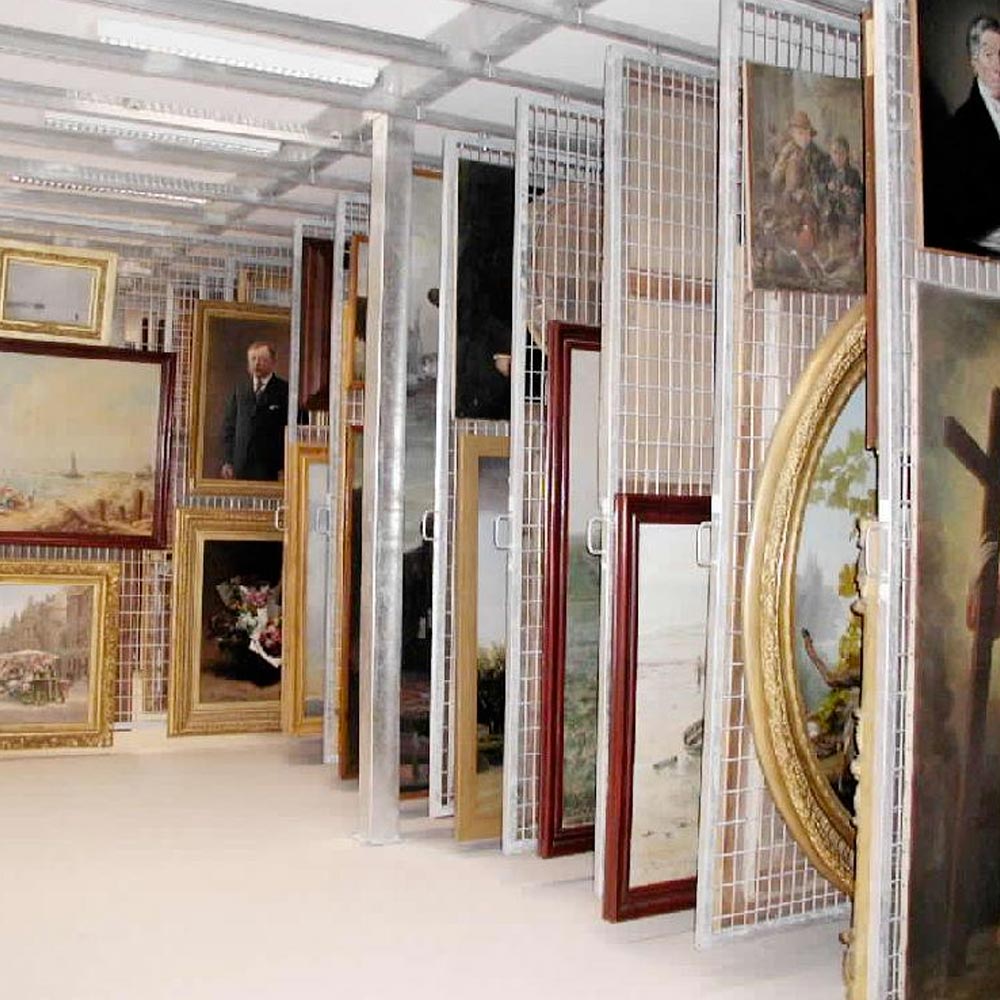 Réserves d'un musée
